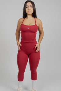 Elevate Seamless Legging - Vermelho Cereja