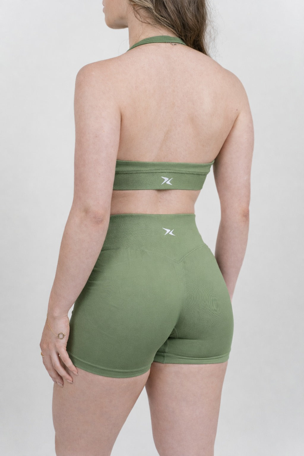 Sculpt Seamless Shorts - Verde Oliva