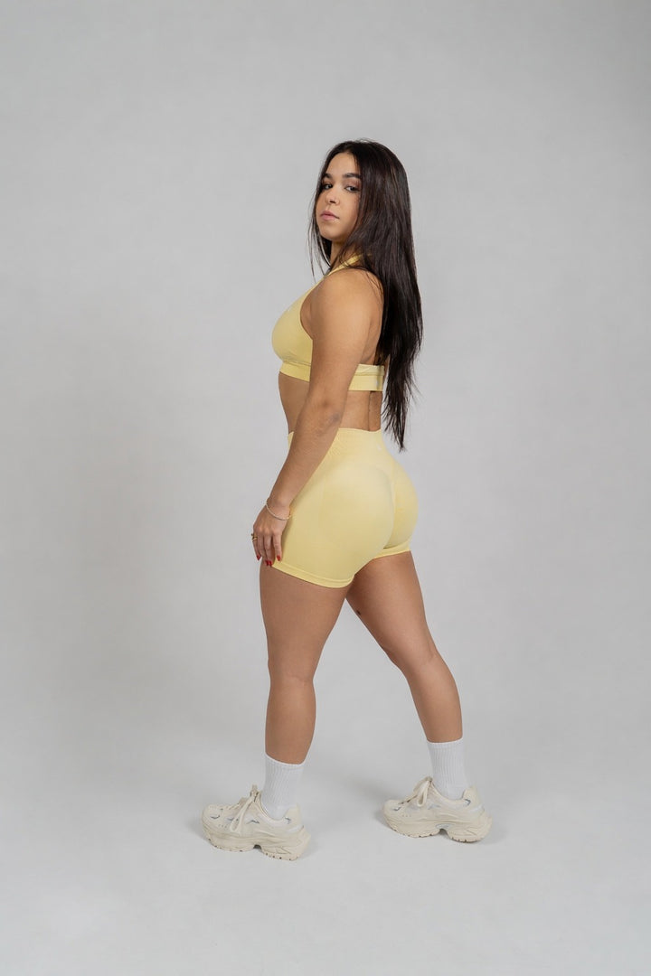 Sculpt Seamless Shorts - Amarelo