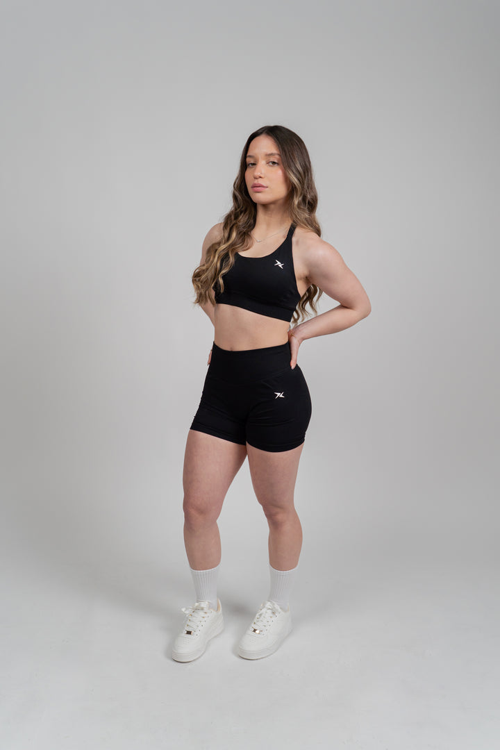Sculpt Halter Top - Preto