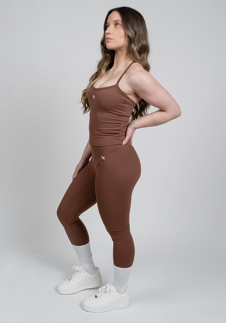 Elevate Seamless Legging - Castanho Chocolate