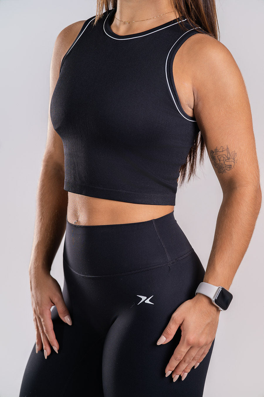 Flex Rib Top - Preto