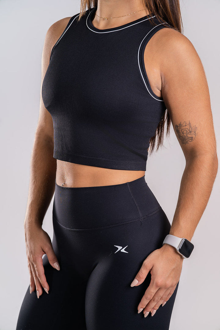 Flex Rib Top - Preto