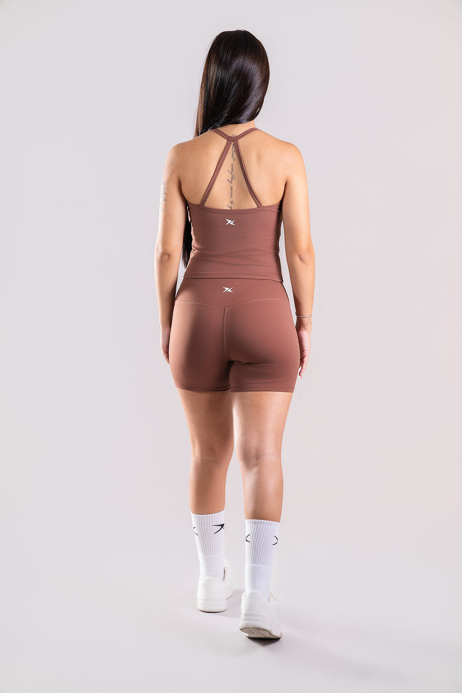 Elevate Seamless Short - Marrom