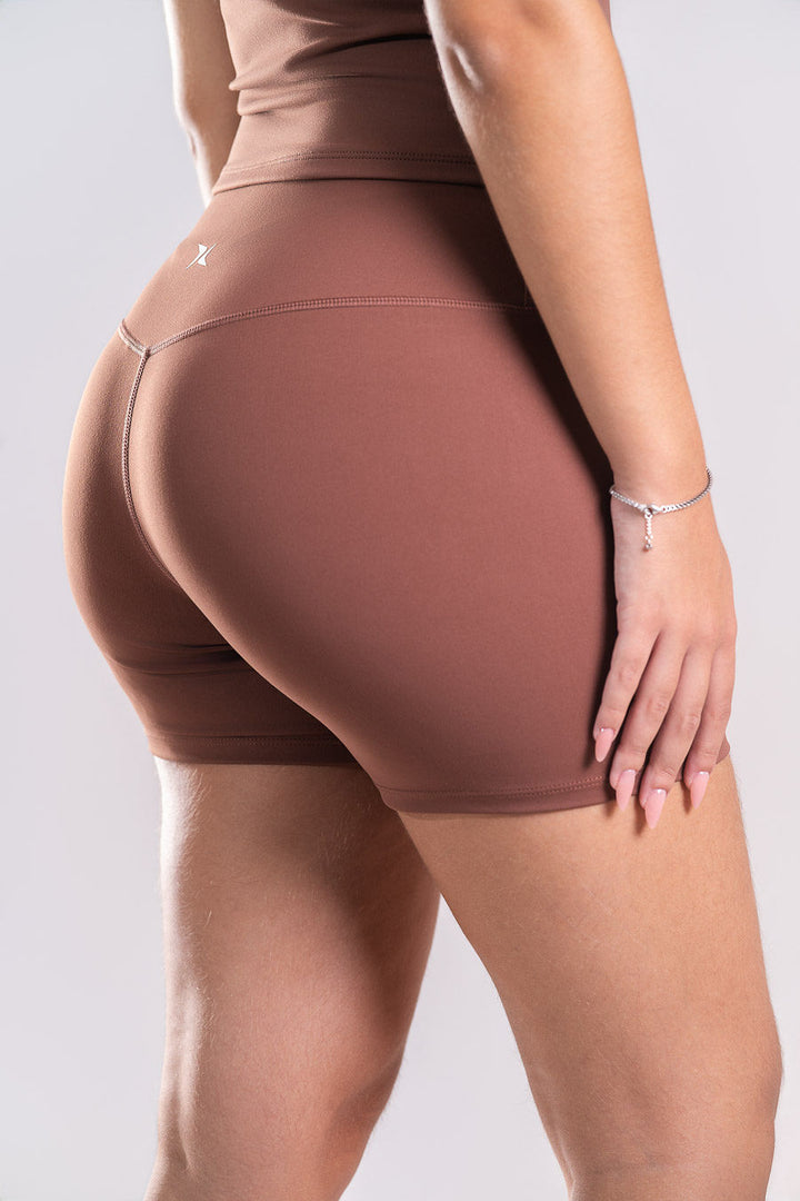 Elevate Seamless Short - Marrom