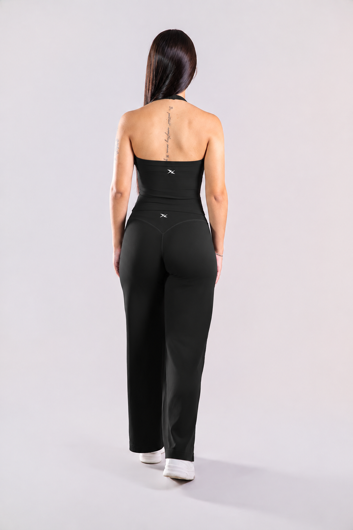 Flex Halter Top - Preto