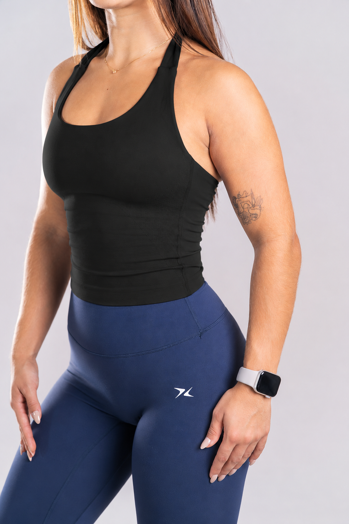 Sculpt Halter - Preto